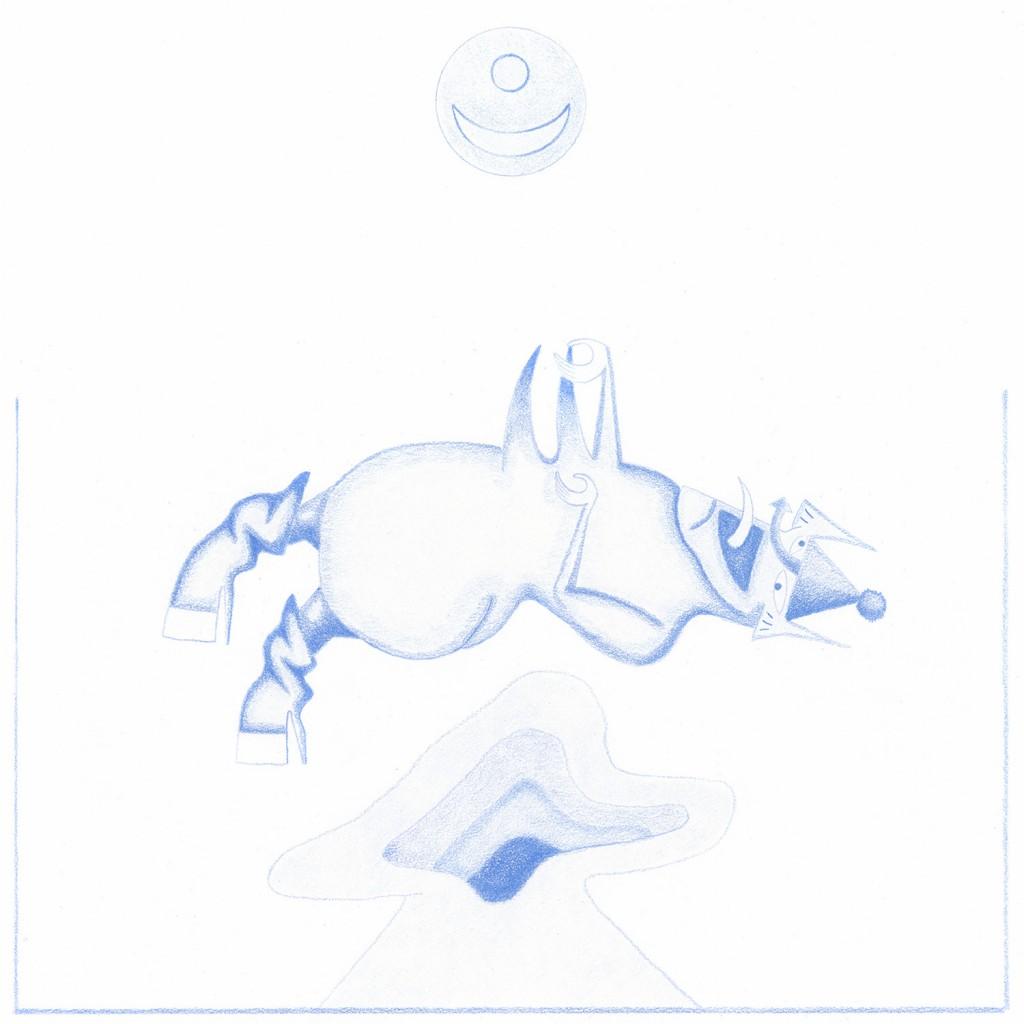 Devandra Banhart Ape In Pink Marble