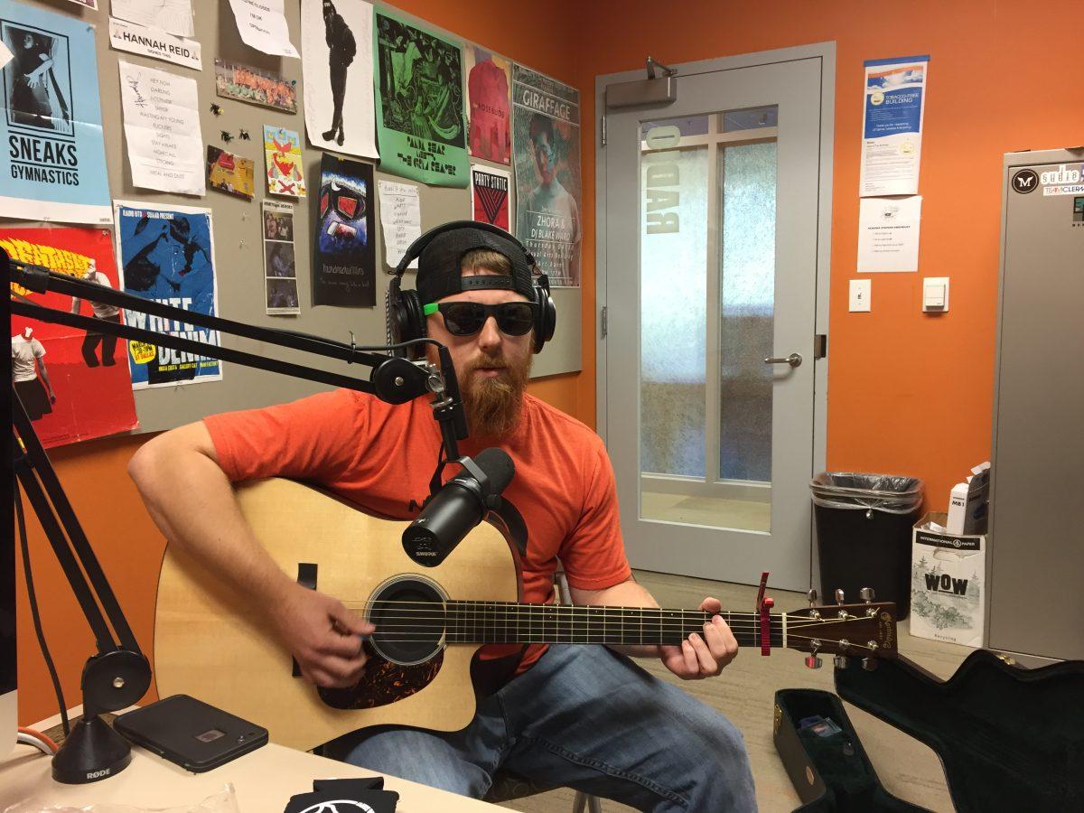 Tyler Dixson in the Studio