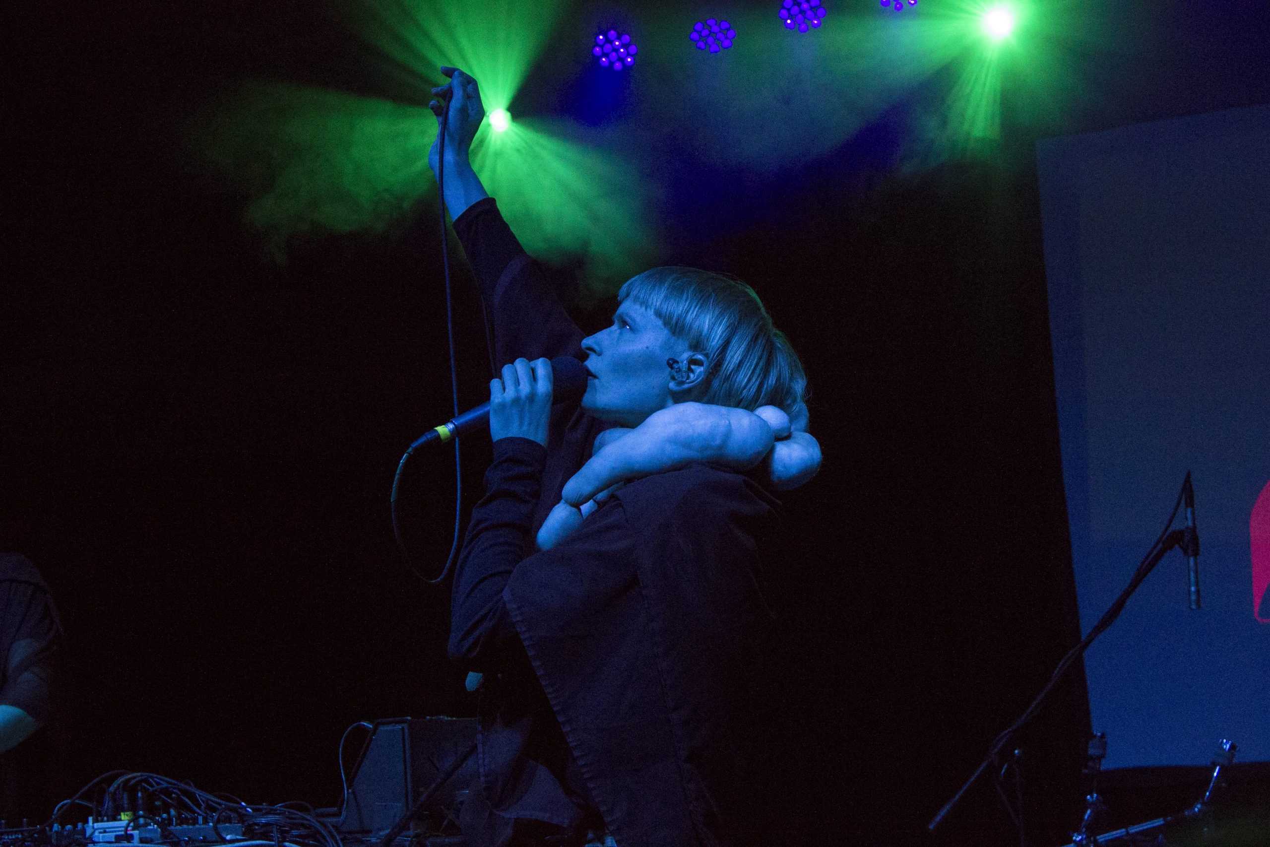 Jenny Hval @ Marfa Myths 3/11/17 - photo by Demir Candas