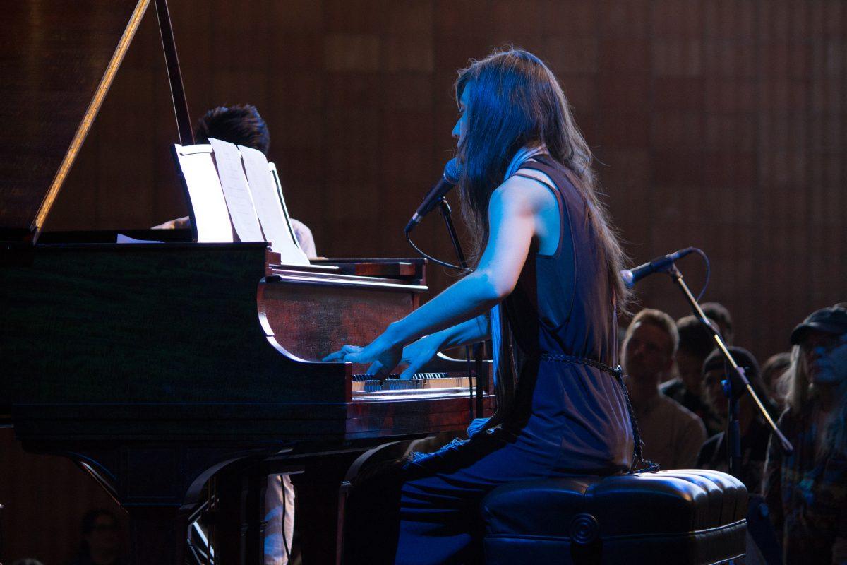 Julia Holter @ Marfa Myths 3/11/17 - photo by Demir Candas