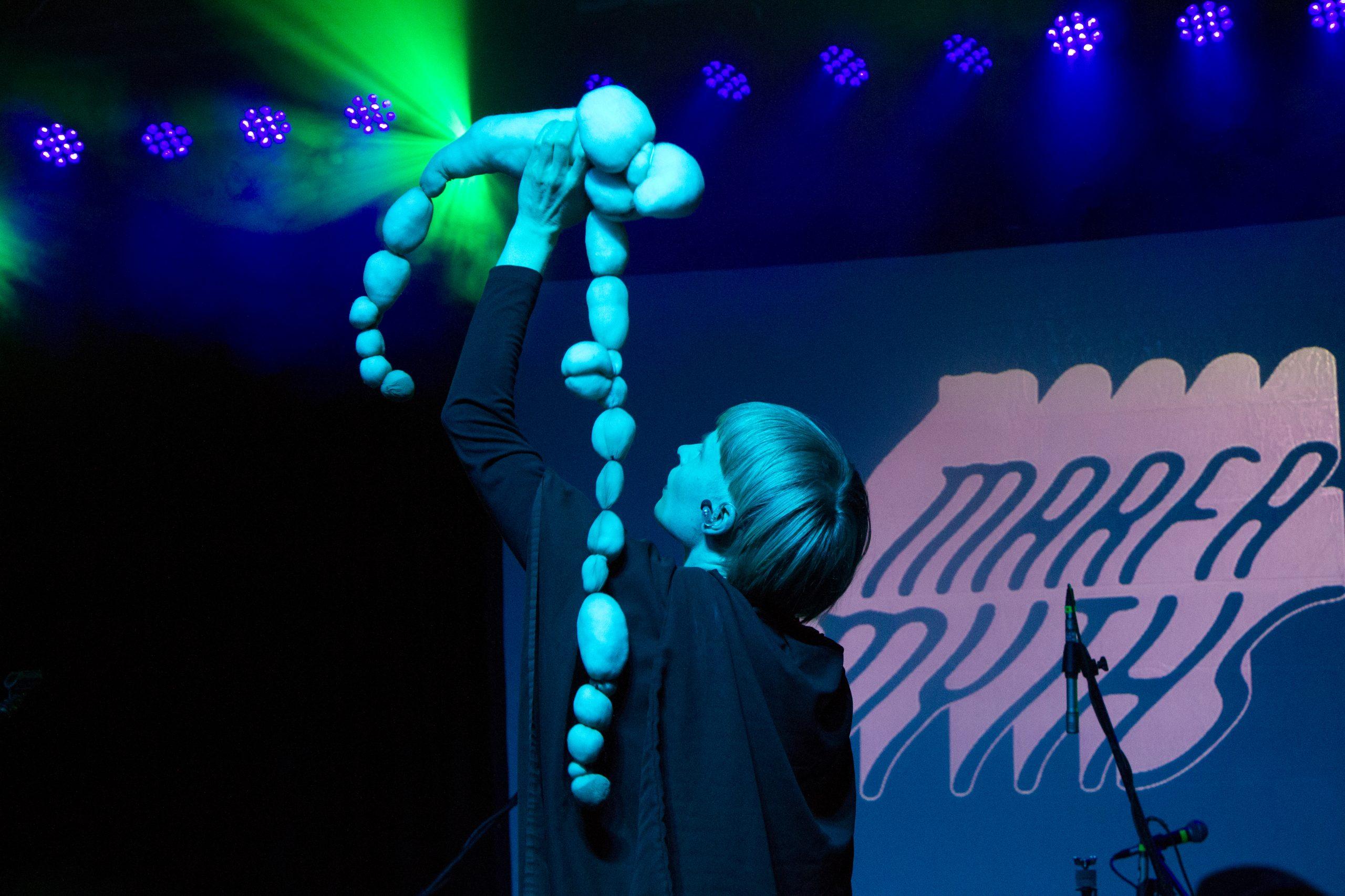 Jenny Hval @ Marfa Myths 3/11/17 - photo by Demir Candas