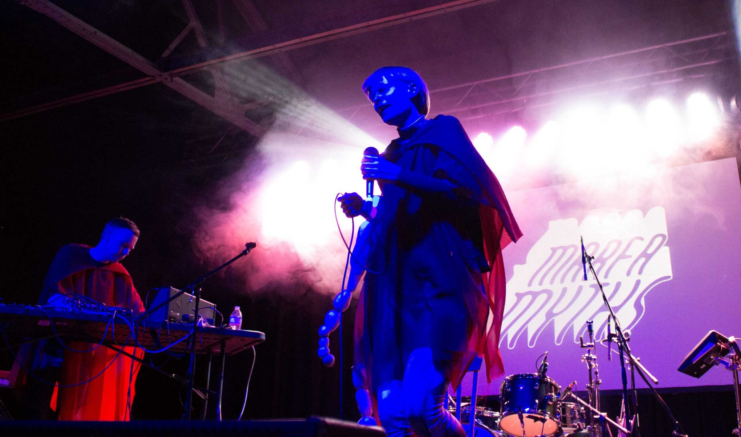 Jenny Hval @ Marfa Myths 3/11/17 - photo by Rebecca Dharamraj