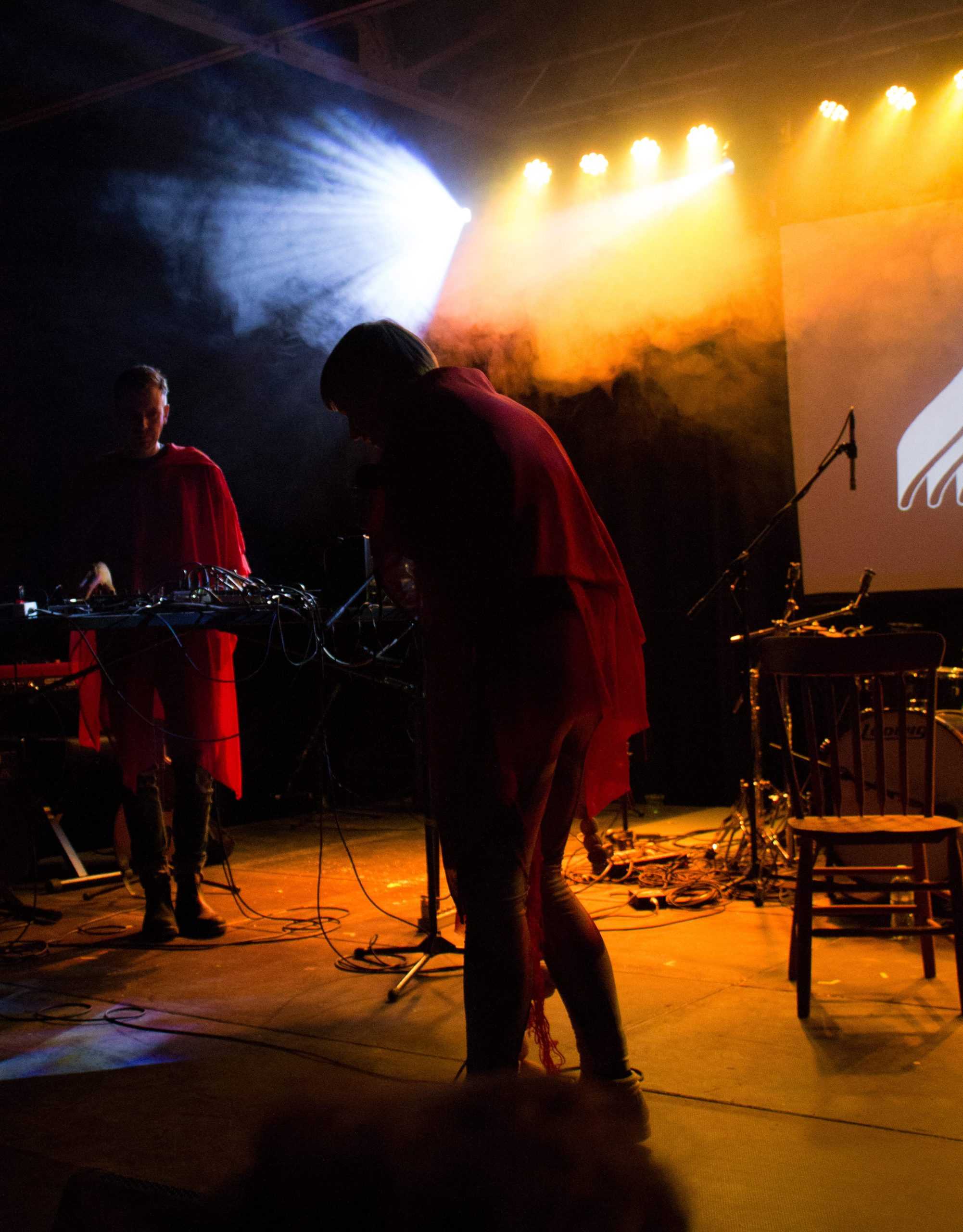 Jenny Hval @ Marfa Myths 3/11/17 - photo by Rebecca Dharamraj