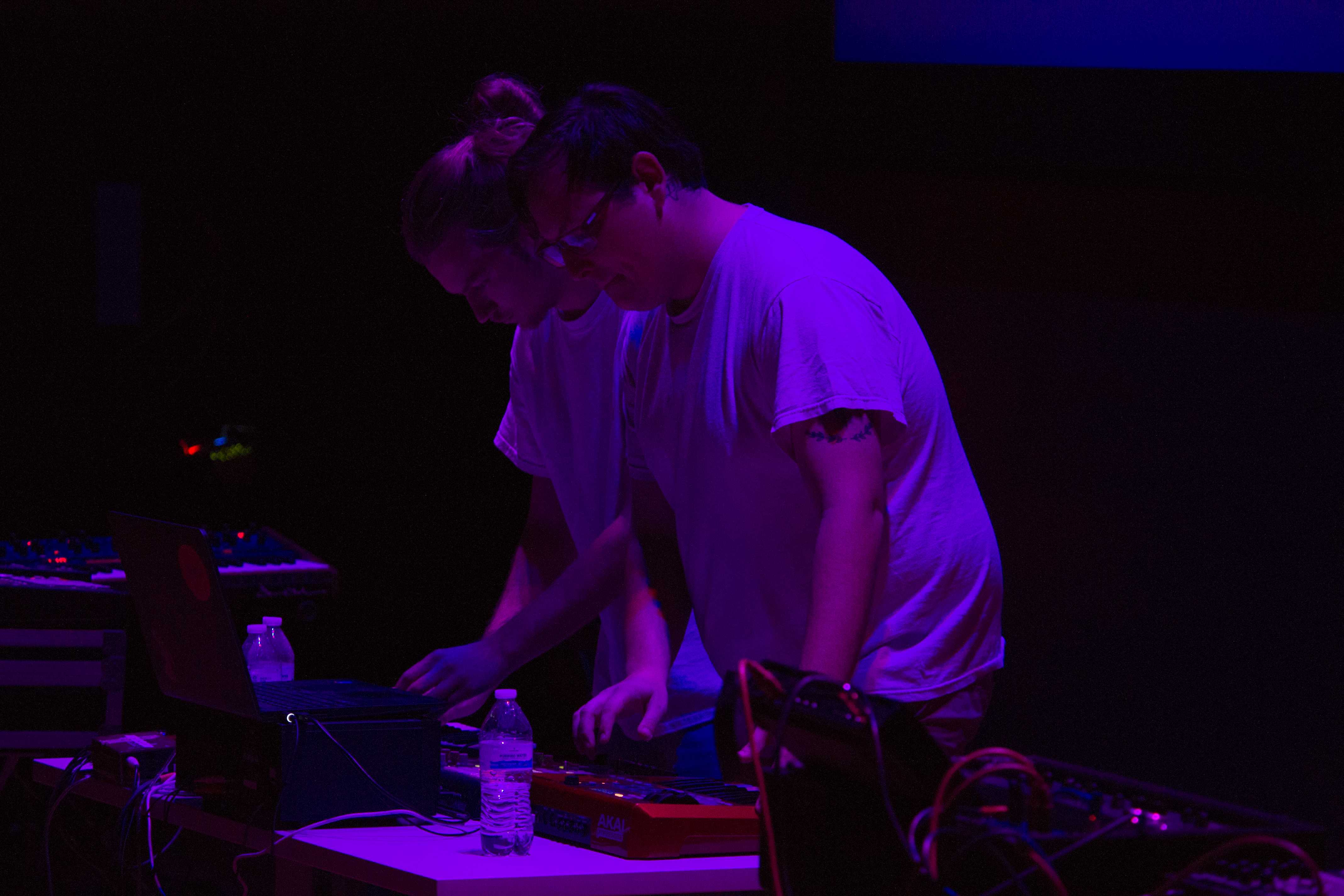 Arouz @ UTD Plug and Play, 4/6/17 - photo by Demir Candas