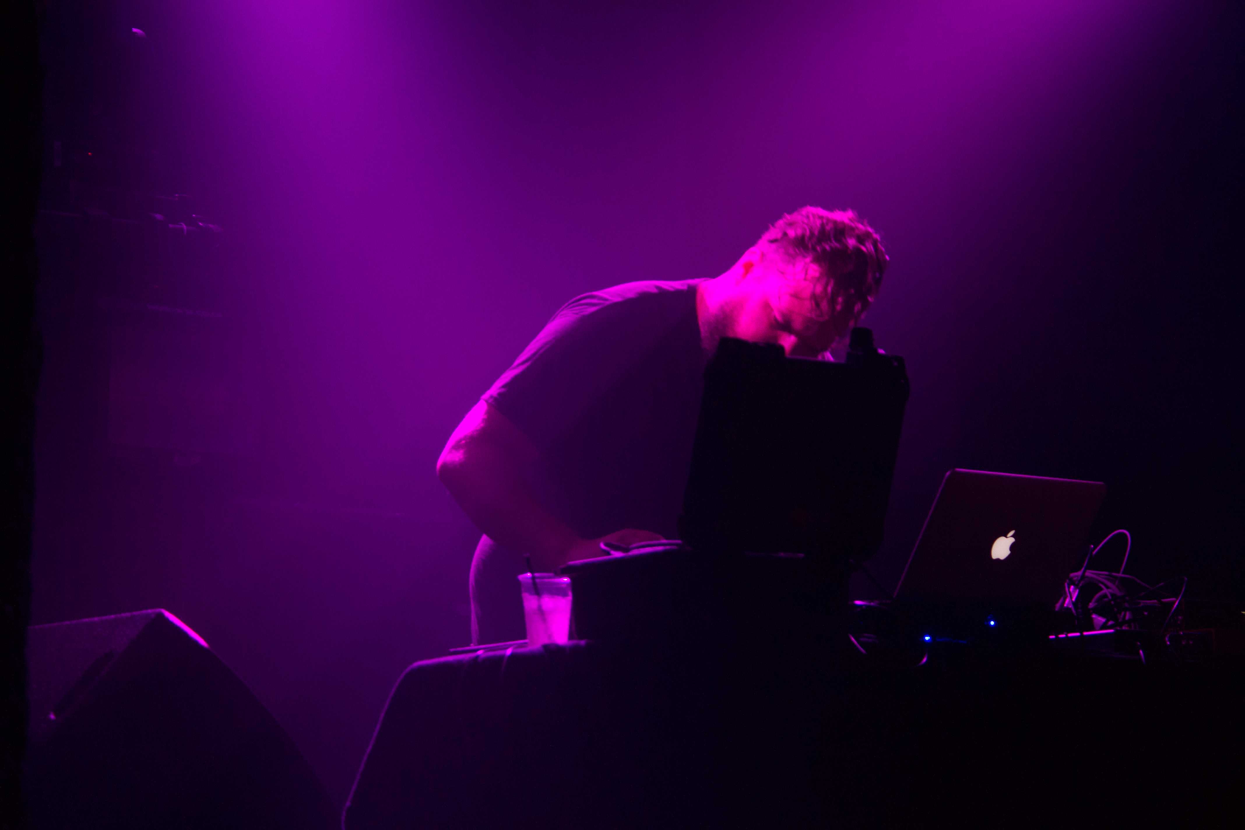 Com Truise @ Trees, 6/7/17 - photo by Demir Candas