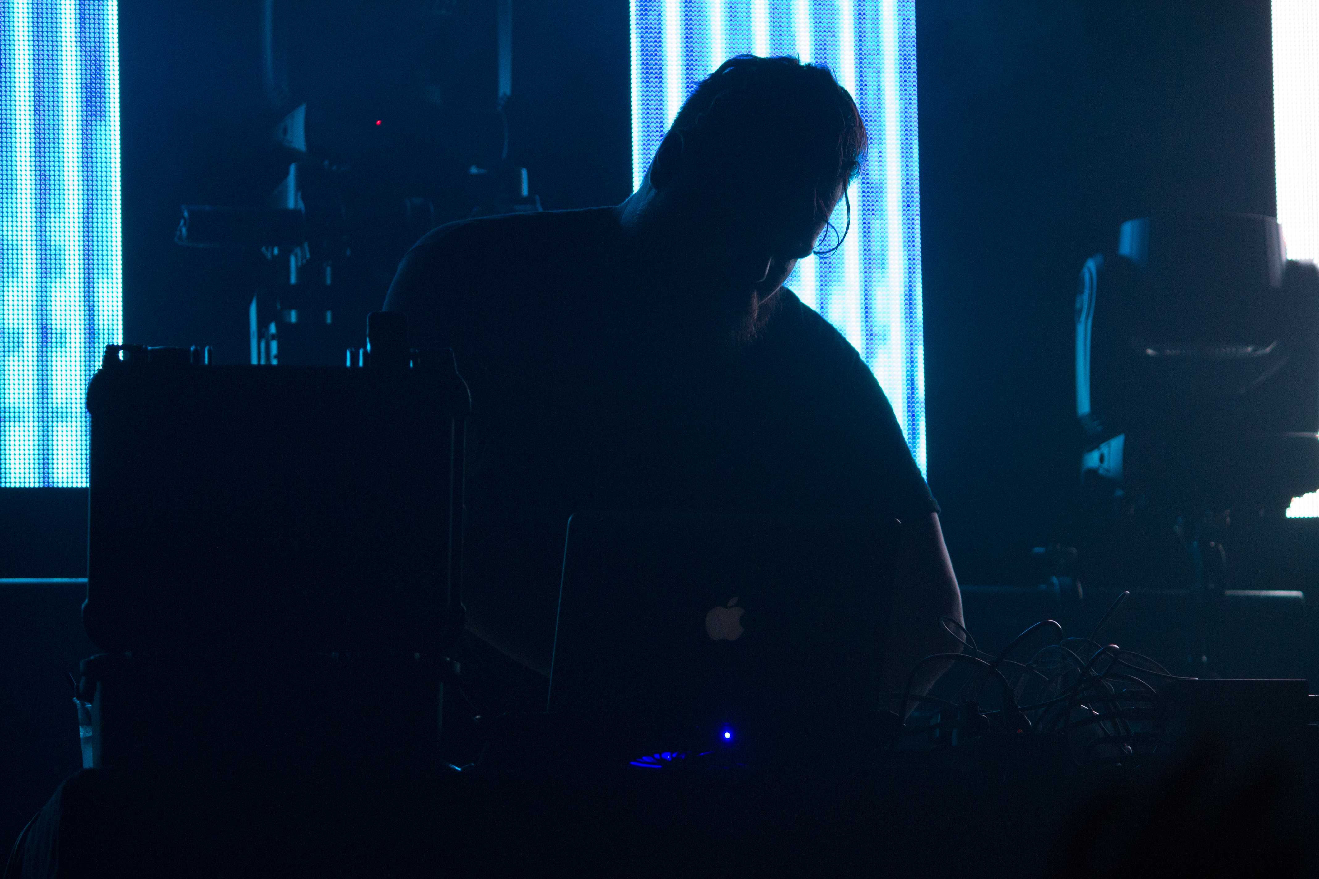 Com Truise @ Trees, 6/7/17 - photo by Demir Candas