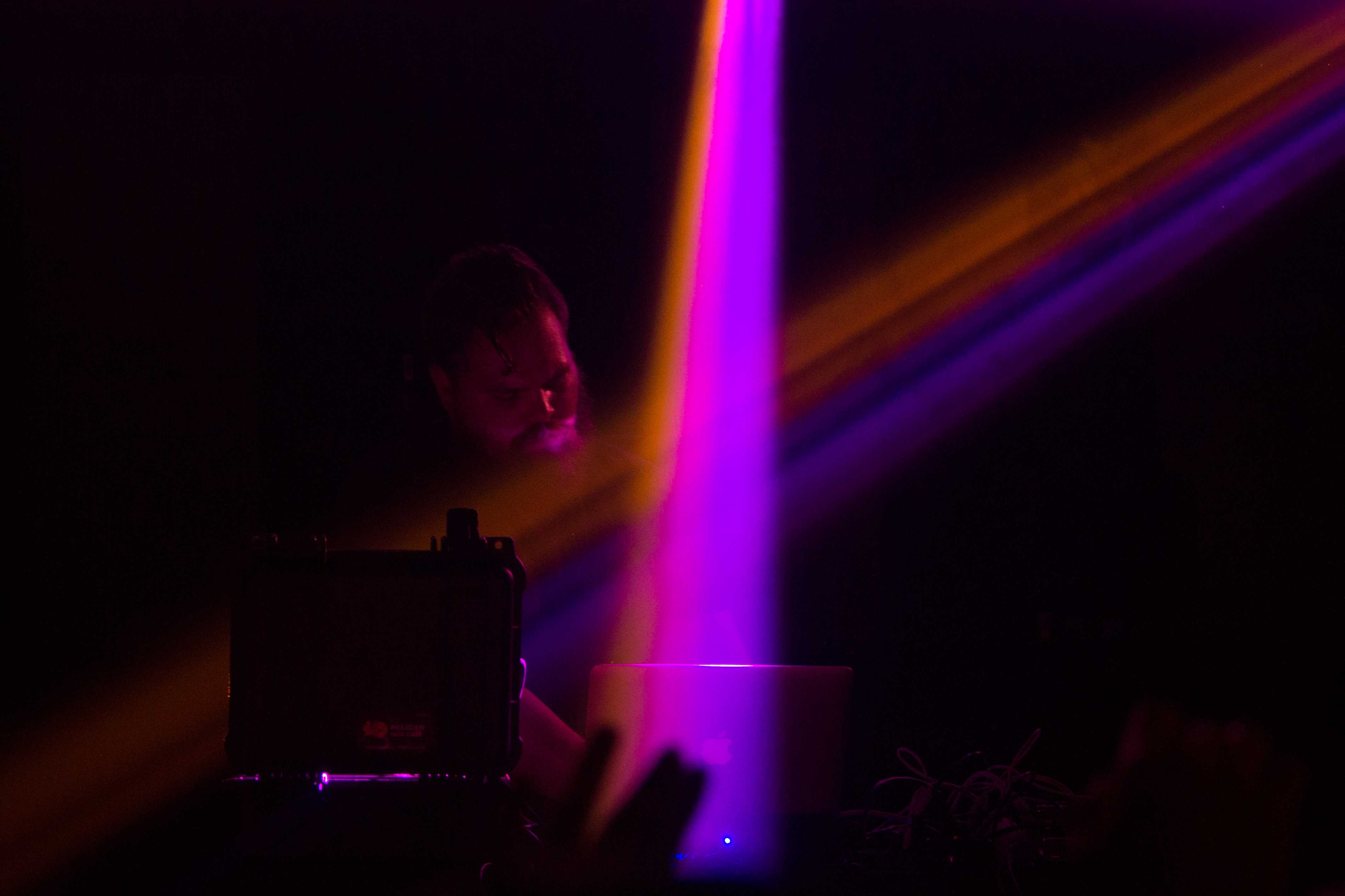 Com Truise @ Trees, 6/7/17 - photo by Demir Candas