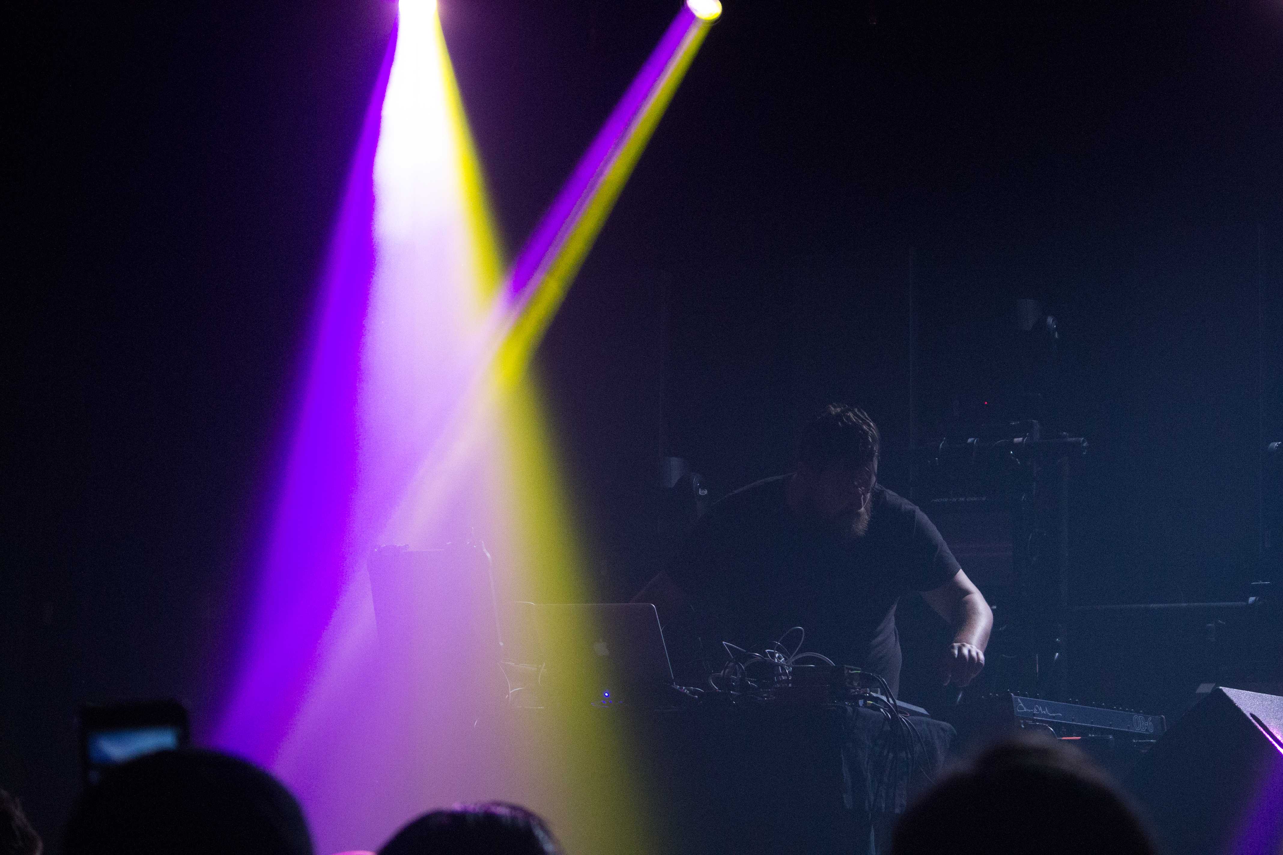 Com Truise @ Trees, 6/7/17 - photo by Demir Candas