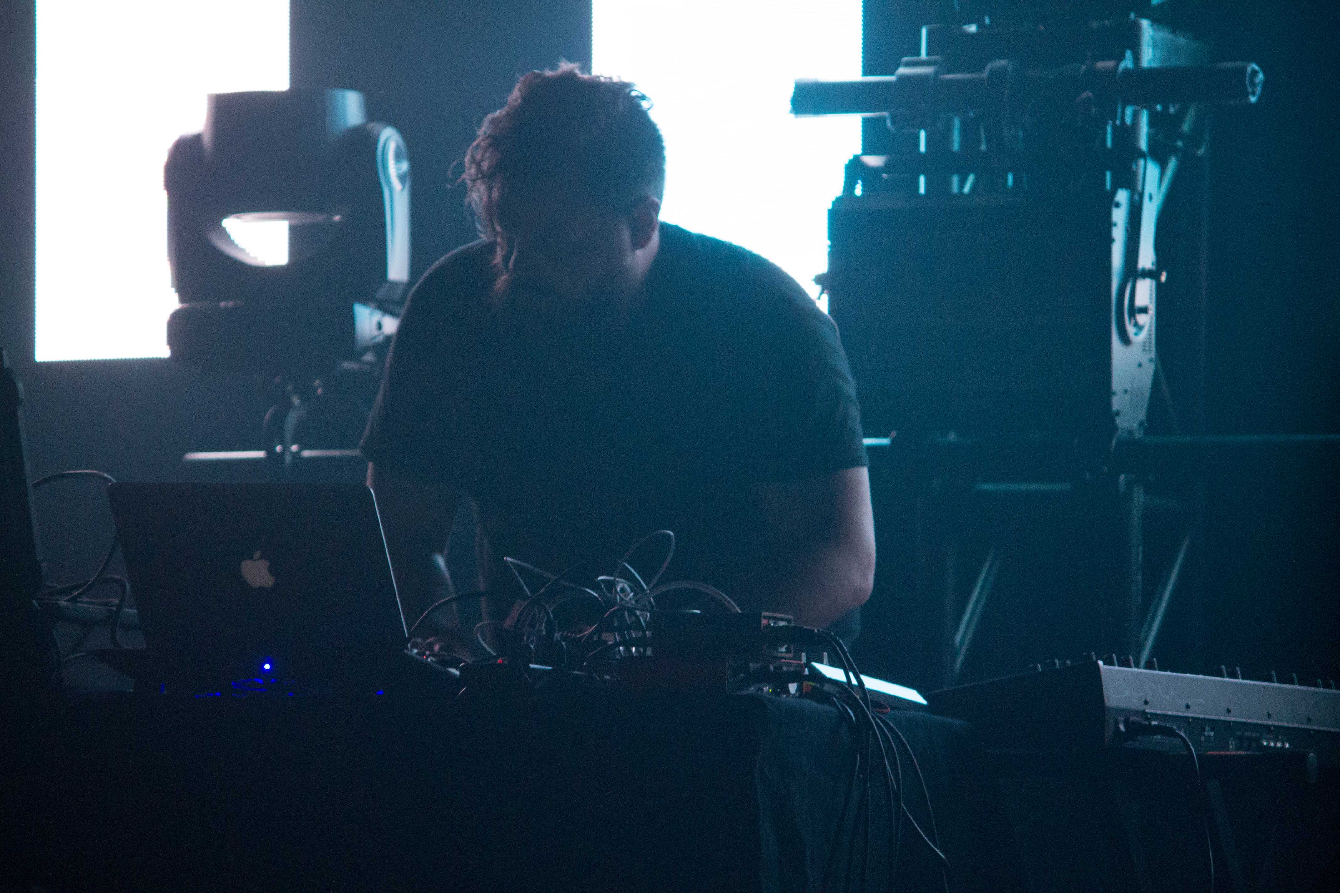 Com Truise @ Trees, 6/7/17 - photo by Demir Candas