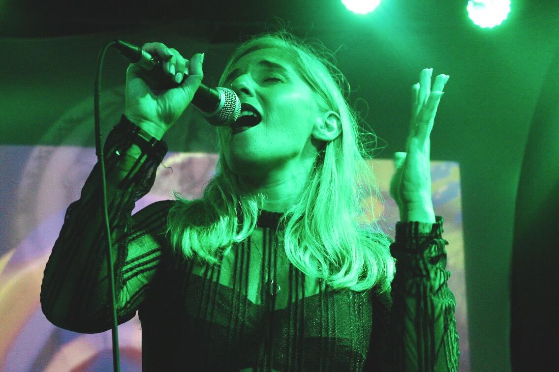 Nite Jewel @ Three Links on 8/3/17, photo by Demir Candas