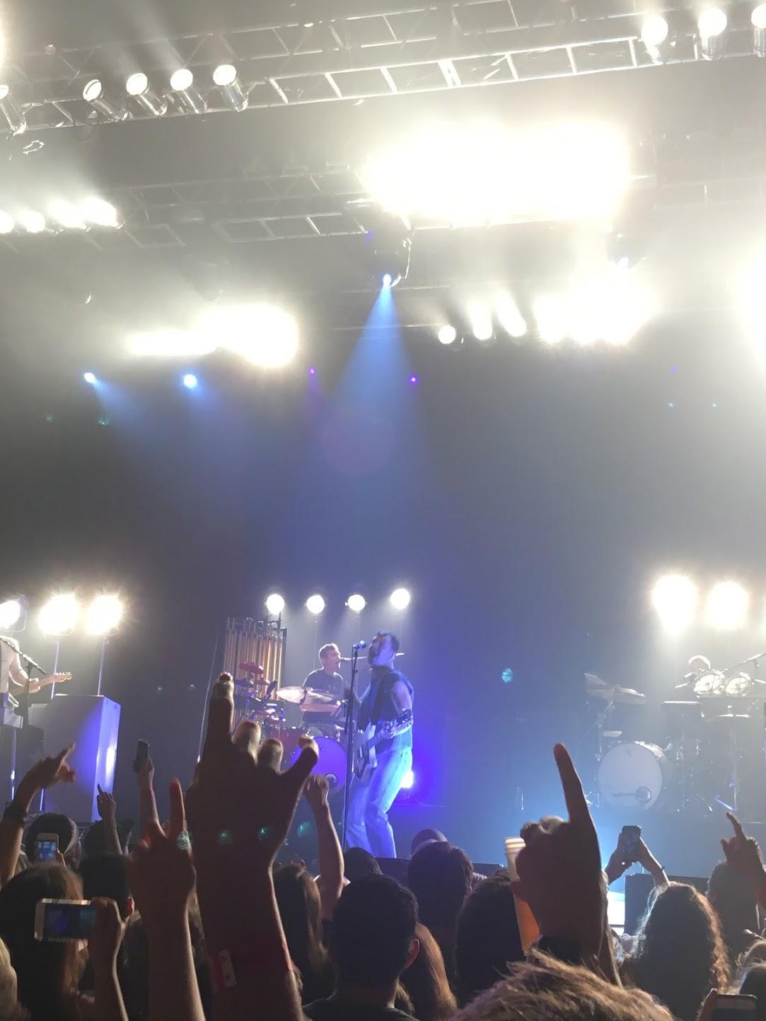 Lights, Cake, and Action with Bleachers