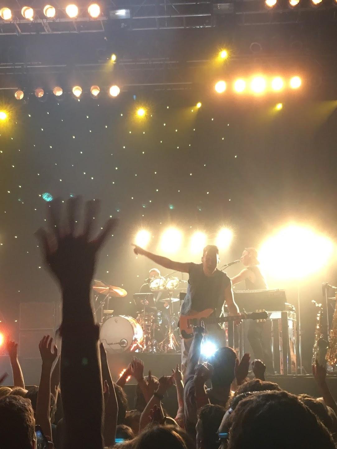 Lights, Cake, and Action with Bleachers
