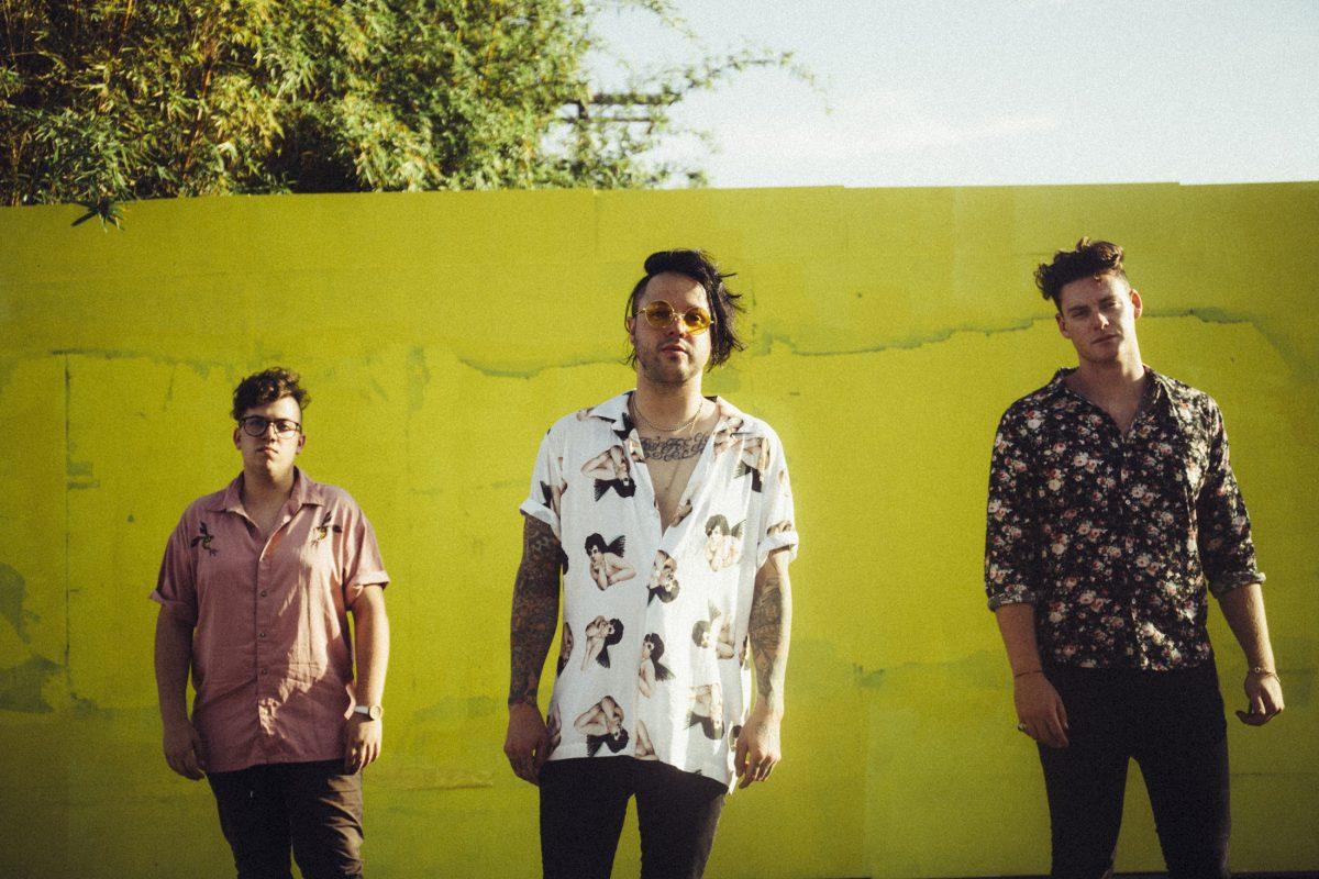 From left to right: Sam Price, Mitchy Collins, Jordan Greenwald.
