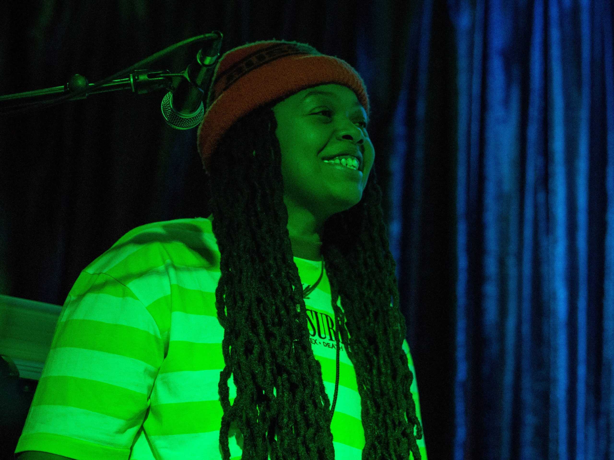 Smiles All Around at Saba's Care For Me Tour