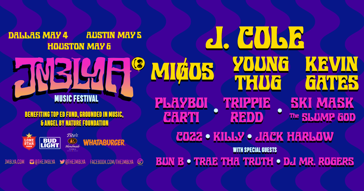 #WINTIX: JMBLYA @ Fair Park 5/4/2018