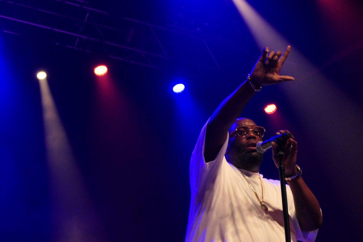 The Atlanta rapper made an impassioned sermon backed up by a fiery choir, serving as a reminder of our shared humanity and the fleeting nature of love.